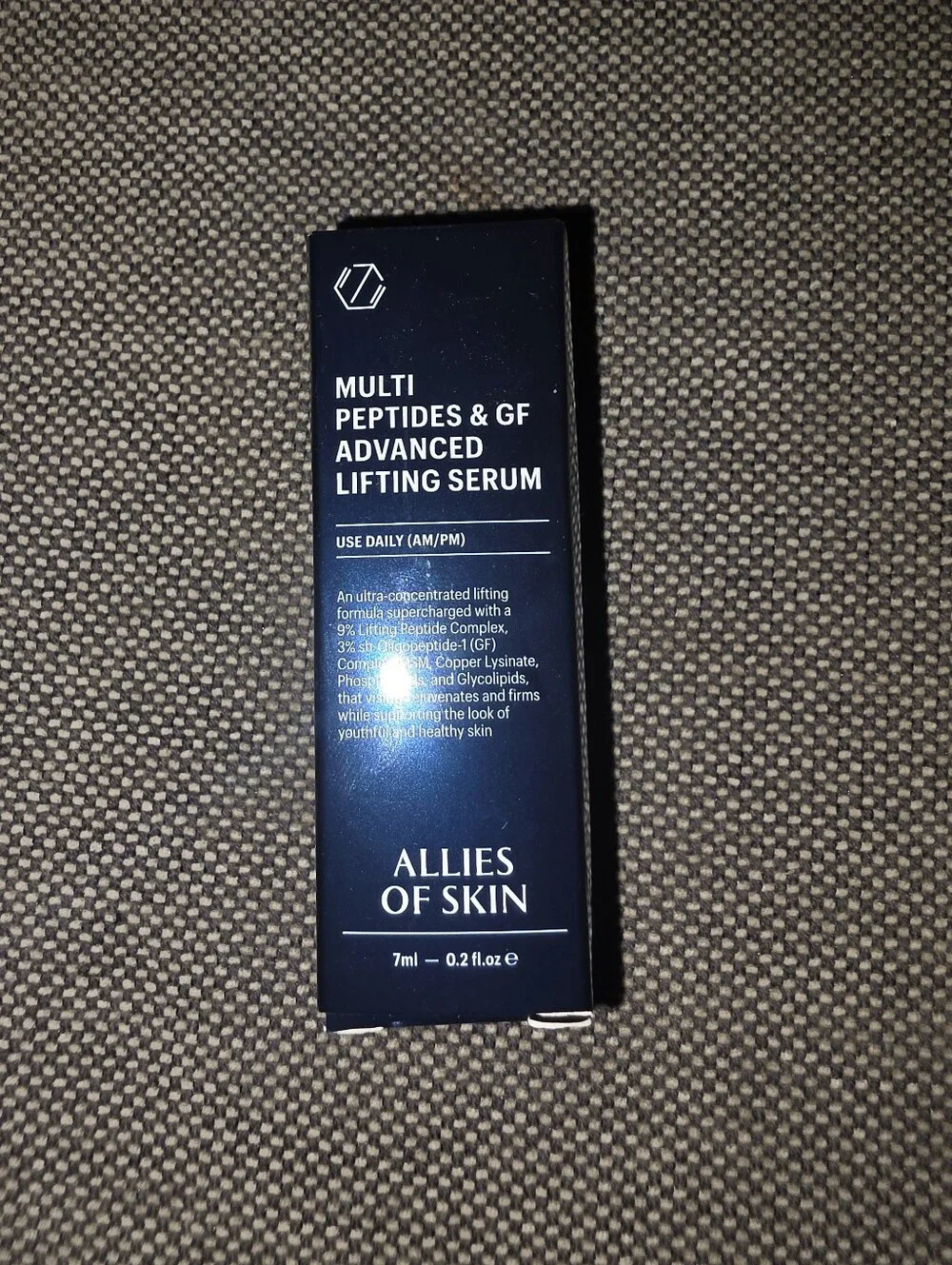 Allies of Skin FIRE! NIB! Multi Peptides & GF Advanced Lifting Serum in .2floz.